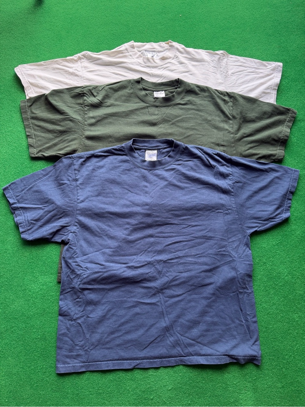 Bundle of Men’s XL Shaka Wear Heavy Cotton Garment Dyed T Shirts | Made In USA